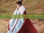Winter Cheongsam Skirt:Thick and Stylish for Autumn and Winter