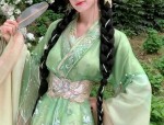 Winter Style of Long-Style Cape-like Hanfu for Women A Blend of Tradition and Modernity