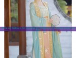 The Enchantment of Pink Overlapping Collared Hanfu:A Journey into Traditional Chinese Elegance