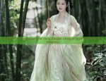 Traditional Cheongsam with Long Length Chinese Style Pure Cotton Elegance