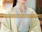 Traditional Chinese Style of the Horseface Skirt Womens Ensemble