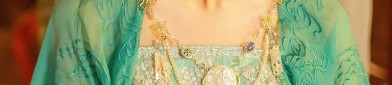 Exploring the World of Childrens Hanfu Embroidered Shoes with High Heels