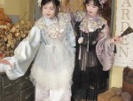 Splendor of the Hanfu:A Red Chest-Length Robe with a Skirt Length of 12 Meters