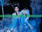 The Splendor of Traditional Chinese Fashion:Silk Hanfu Intersection-襟上衣