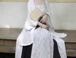 Snowy Chiffon Dress for Little Girls:The Enchantment of Hanfu Fashion