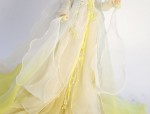 The Enchantment of Black Cheongsam with Xiangyunsha Silk