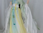 Ink-wash Splendor:The Cheongsam Dress in Watercolor Elegance