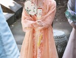 Charming Cheongsam Dress with Splashed Flower Prints:A Summer Look for Women