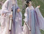 鞠婧祎壁上观同款汉服，时尚与传统的完美结合