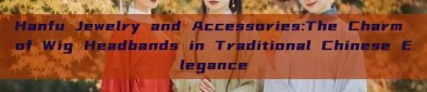 Hanfu Jewelry and Accessories:The Charm of Wig Headbands in Traditional Chinese Elegance