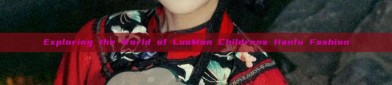 Exploring the World of LuoMon Childrens Hanfu Fashion