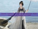 Ancient-Style Hair Ornaments:Bell-Adorned Hanfu Headwear
