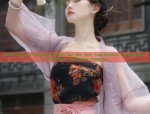 The Charms of Black Hanfu Skirt