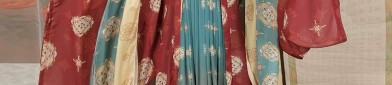The Charm of Sleeve-to-Mid-Chest Cheongsam Dress with Three-Quarter Length Sleeves