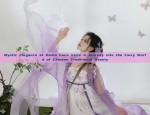 Mystic Elegance of Hanfu Face Veils A Journey into the Fairy World of Chinese Traditional Beauty