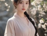 Tall and Elegant in a Red Cheongsam