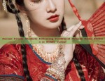 The Enchantment of a Purple San-Sheng Horseface Skirt