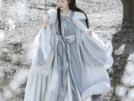 Purple Headdress and the Splendor of Traditional Hanfu:A Journey into the Realm of Purple