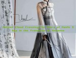 Traditional Chinese-Style 盘扣-Inspired Cheongsam Blouse with a Modern Twist