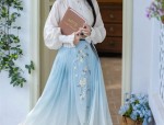 Neo-Chinese Ethnic Style Cheongsam Qipao for Modern Students