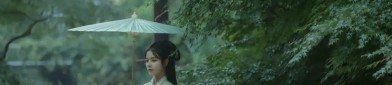 国潮汉服女童