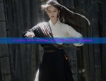 The Elegance of Long-Style Golden Silk Qipao