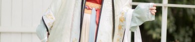 Traditional Chinese Style Girls Winter Dress with Horseface Skirt