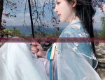 Summer Girls Hanfu Two-Piece Set:A Glance into Traditional Elegance