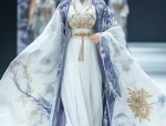 The Splendor of Black Ming-Style Hanfu Upper Clothing