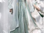 Mystic Maiden in Traditional Chinese Attire:The Fusion of Japanese Aesthetics and Hanfu Culture