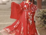 The Splendid Beauty of Hanfu Fashion:The Wisteria Butterfly Purple