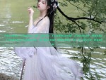 Improved Version of Hanfu Short-sleeved Blouses for Women
