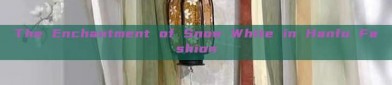 The Enchantment of Snow White in Hanfu Fashion
