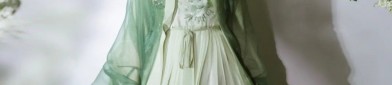 Summer in a White Cheongsam Dress