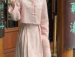 The Blooming Peach Beauty:A Journey Through the Twelve Flower Deities Hanfu Attire