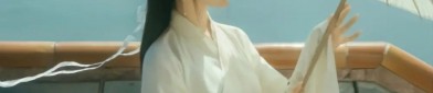 Blue Ancient Hanfu Costume for Little Girls:A Glimpse into Traditional Chinese Beauty