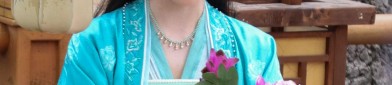 The Elegance of Waterdrop Collar Cheongsam Blouse