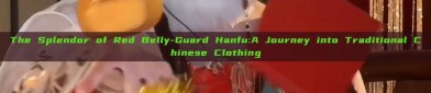 The Splendor of Red Belly-Guard Hanfu:A Journey into Traditional Chinese Clothing
