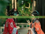 Pavilion Skirt with Horseface Design and Ice Silk Inner Pants