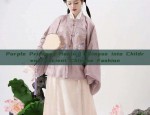 Purple Princess Hanfu:A Glimpse into Childrens Ancient Chinese Fashion
