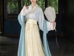 Snowy Chiffon Dress for Little Girls:The Enchantment of Hanfu Fashion