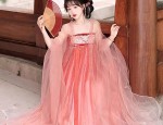 Traditional Tang-Style Clothes for a 2-Year-Old Girl