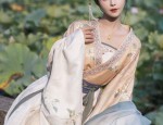A Girls Hanfu Costume Set:Embracing Traditional Elegance in Modern Times