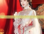 The Enchantment of a Red Cheongsam with a Shawl:A Tale of Traditional Elegance
