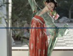 The Little One-Year-Old Hanfu Girl Child