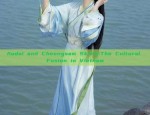 Little Baby Girls in Traditional Summer Hanfu Costumes