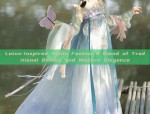 Childrens Traditional Chinese Dress:The Splendid Flower-Decorated Hanfu