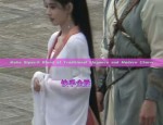 Charming Cheongsam and Skort Two-Piece Set