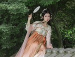 The Splendid Charm of Flower-Patterned Luo Xiang Silk Cheongsam