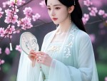 The Ethereal Charm of a Golden Yellow Hanfu with a Camisole